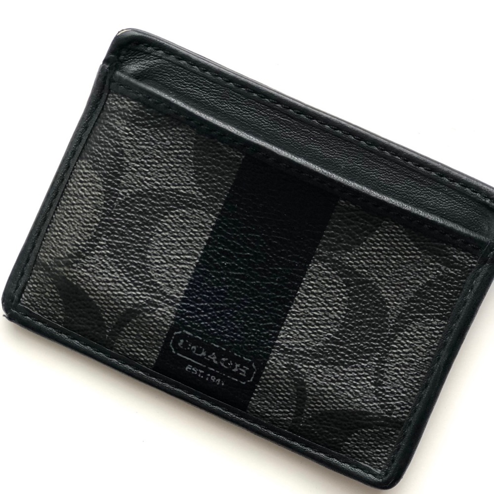 Coach Men’s Card Holder Wallet